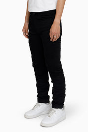 Vintage Washed Jeans - Pit Black