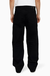 Vintage Washed Jeans - Pit Black