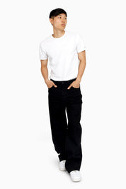 Vintage Washed Jeans - Pit Black