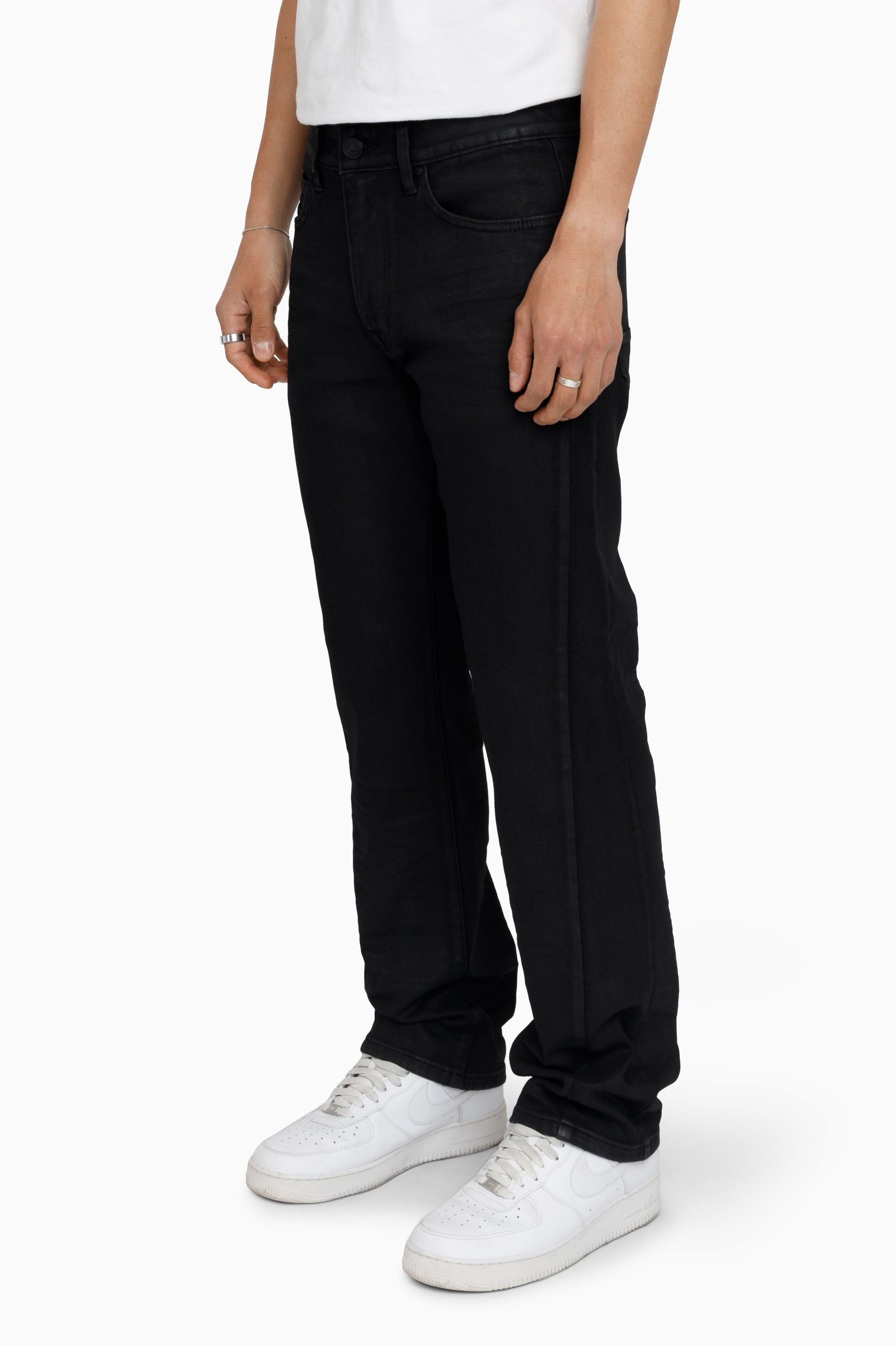 Essential Vintage Washed Jeans - Glow Black