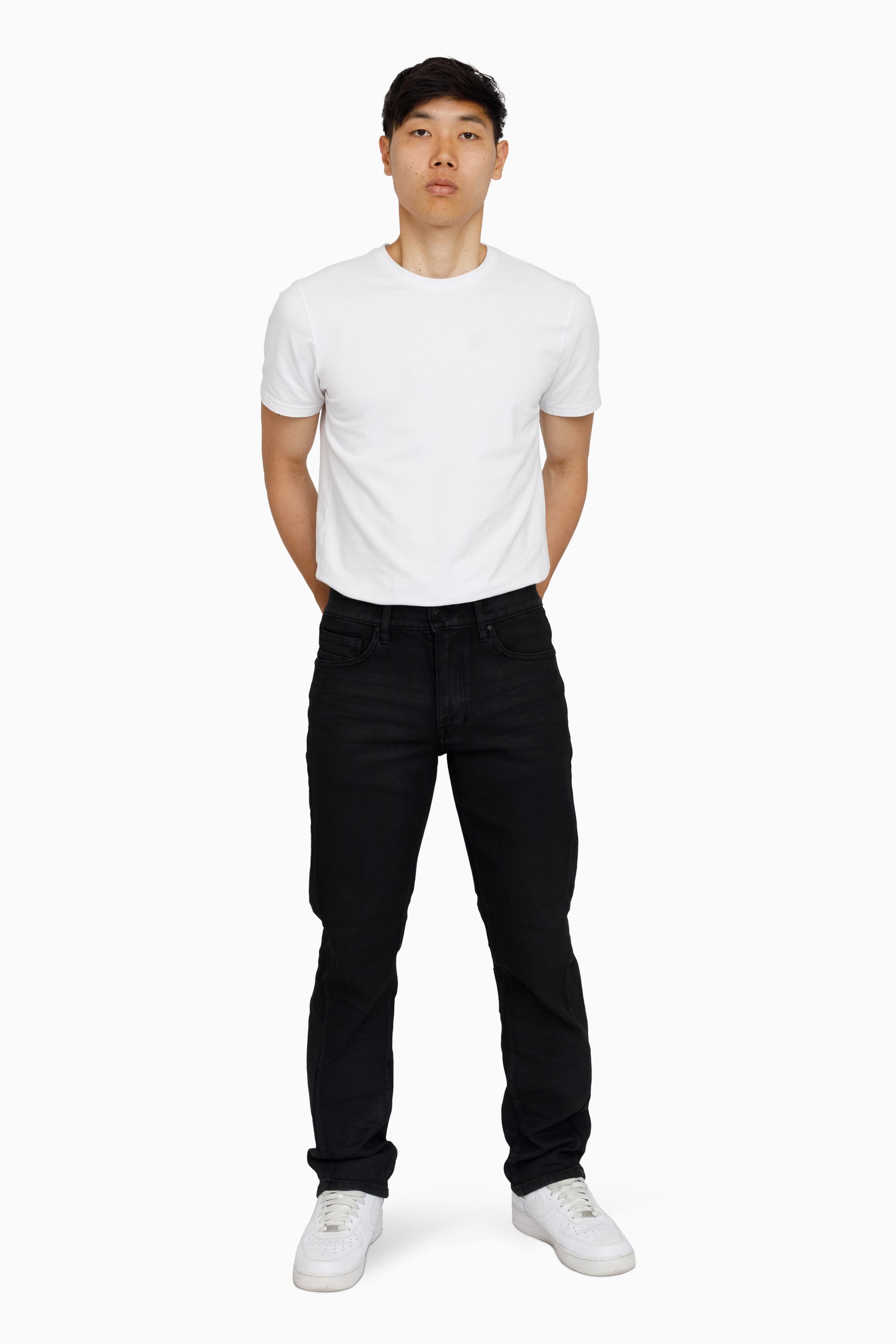 Essential Vintage Washed Jeans - Glow Black
