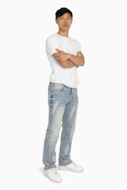 Essential Vintage Washed Jeans - Marco Blue