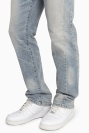 Essential Vintage Washed Jeans - Marco Blue