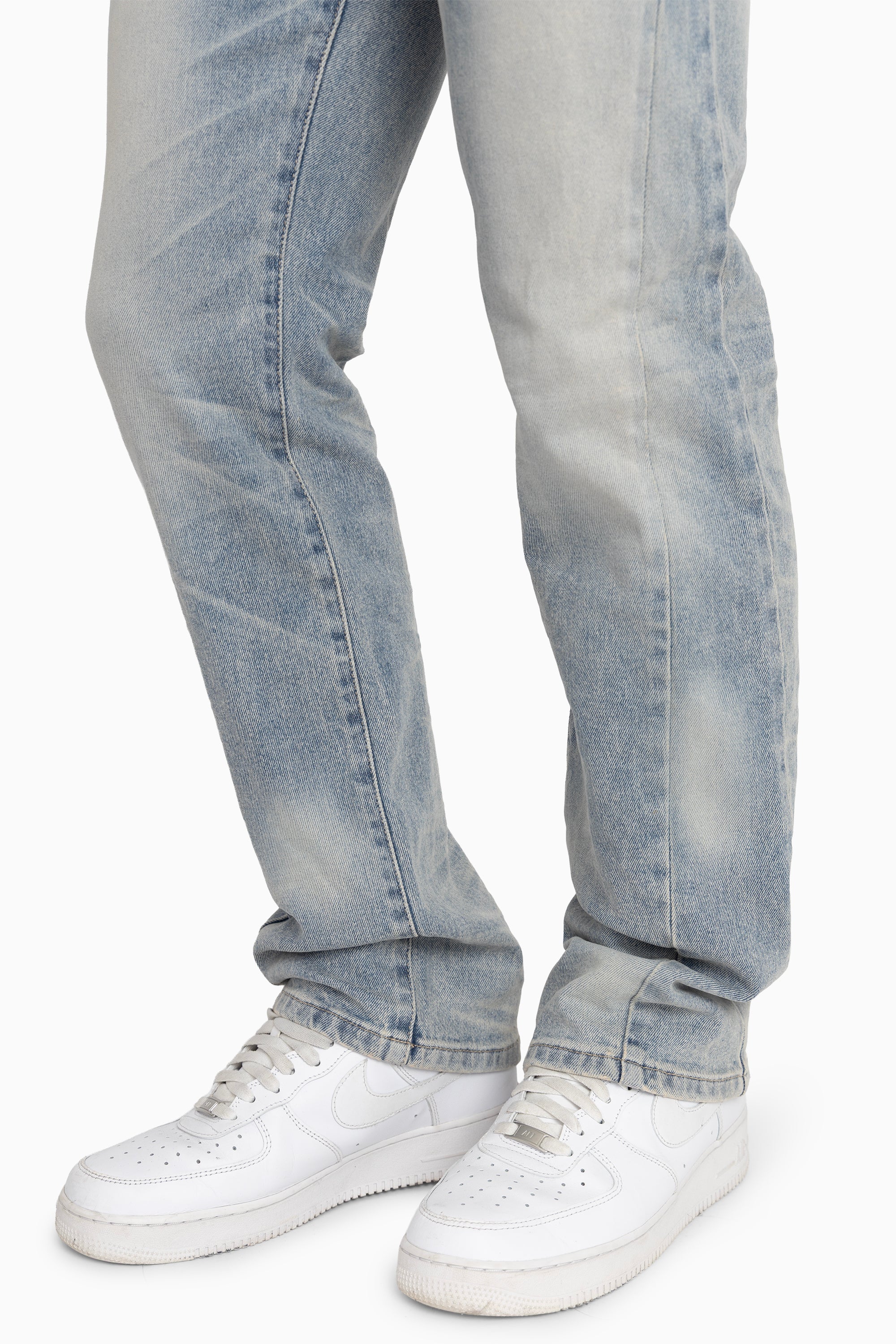 Essential Vintage Washed Jeans - Marco Blue