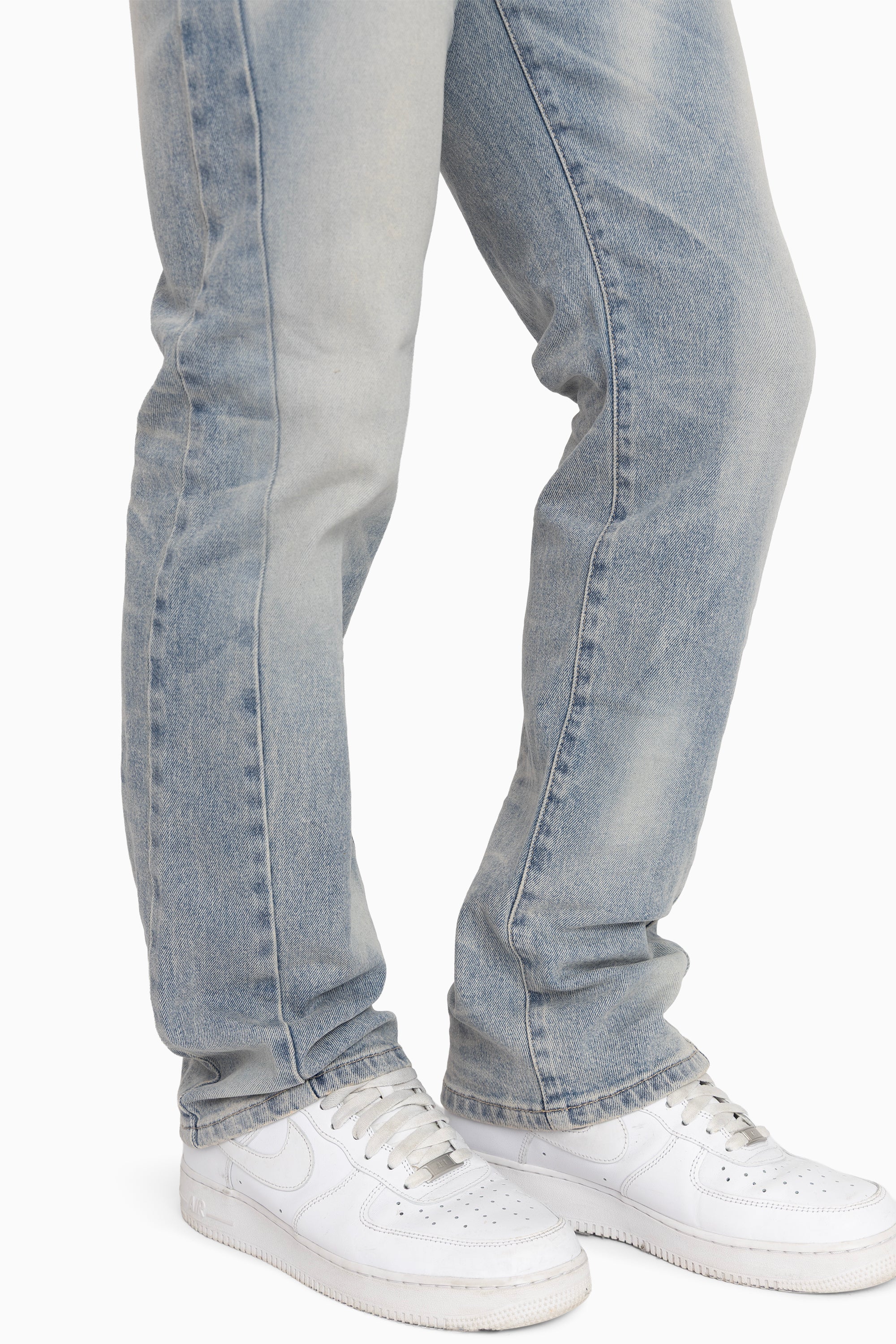 Essential Vintage Washed Jeans - Marco Blue