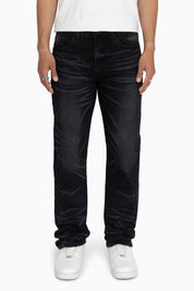 Essential Vintage Washed Jeans - Obsidian Black