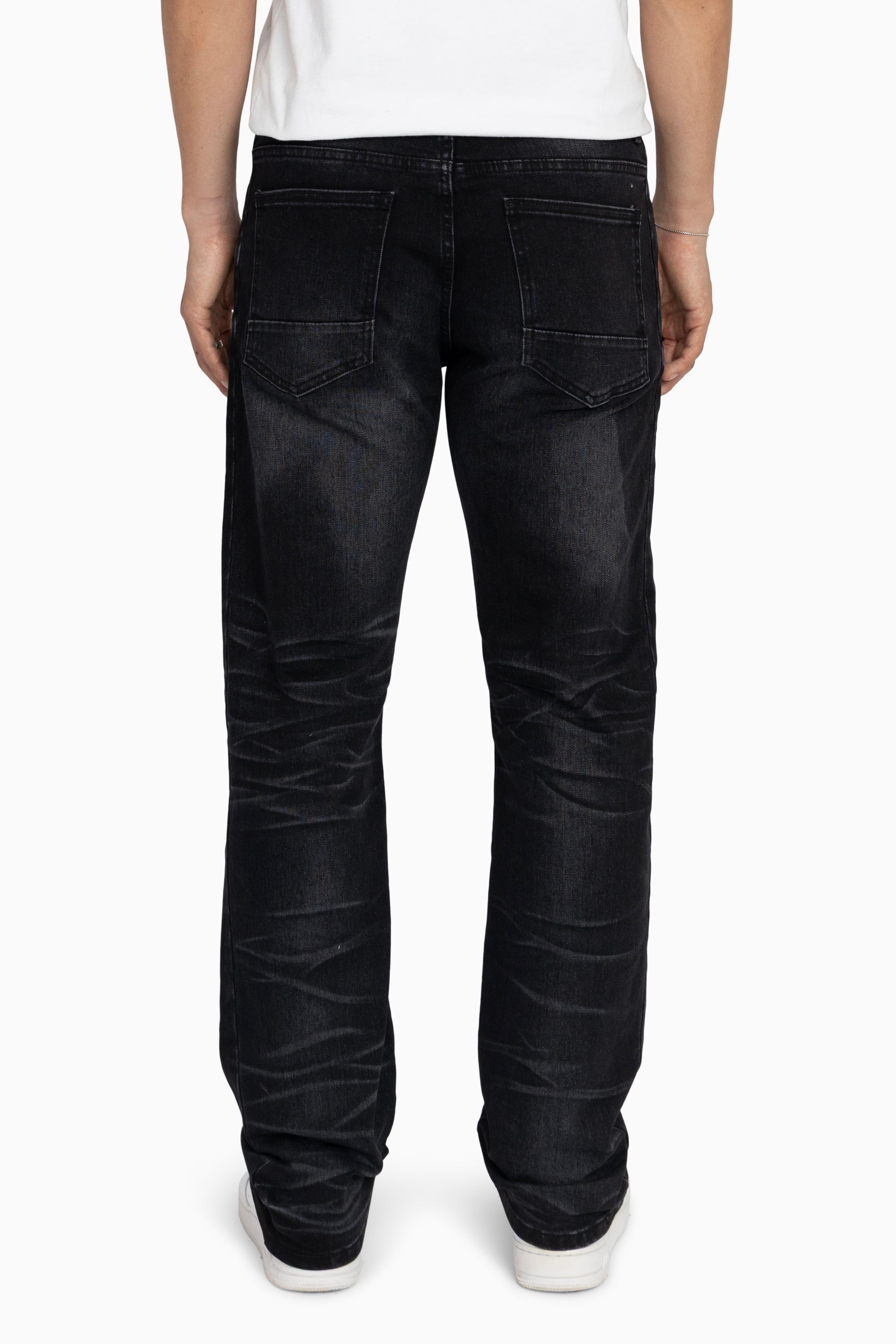 Essential Vintage Washed Jeans - Obsidian Black