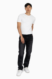 Essential Vintage Washed Jeans - Obsidian Black