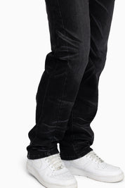 Essential Vintage Washed Jeans - Obsidian Black