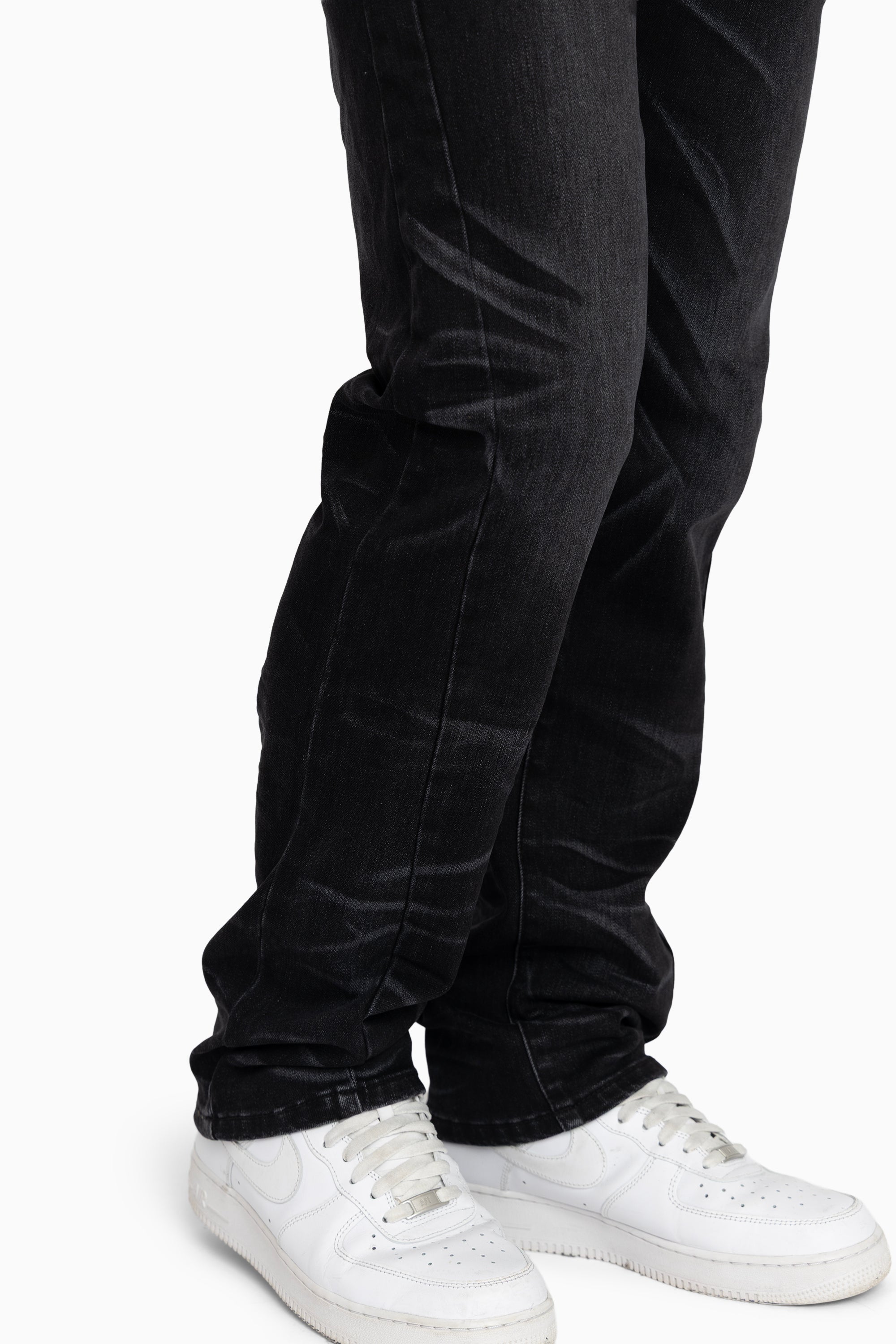 Essential Vintage Washed Jeans - Obsidian Black
