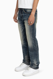 Essential Vintage Washed Jeans - Sitka Blue