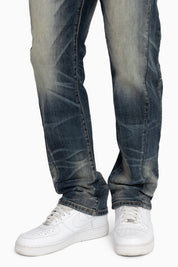 Essential Vintage Washed Jeans - Sitka Blue