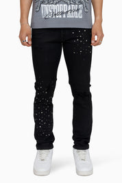 Rise To Reign Jeans - Glow Black