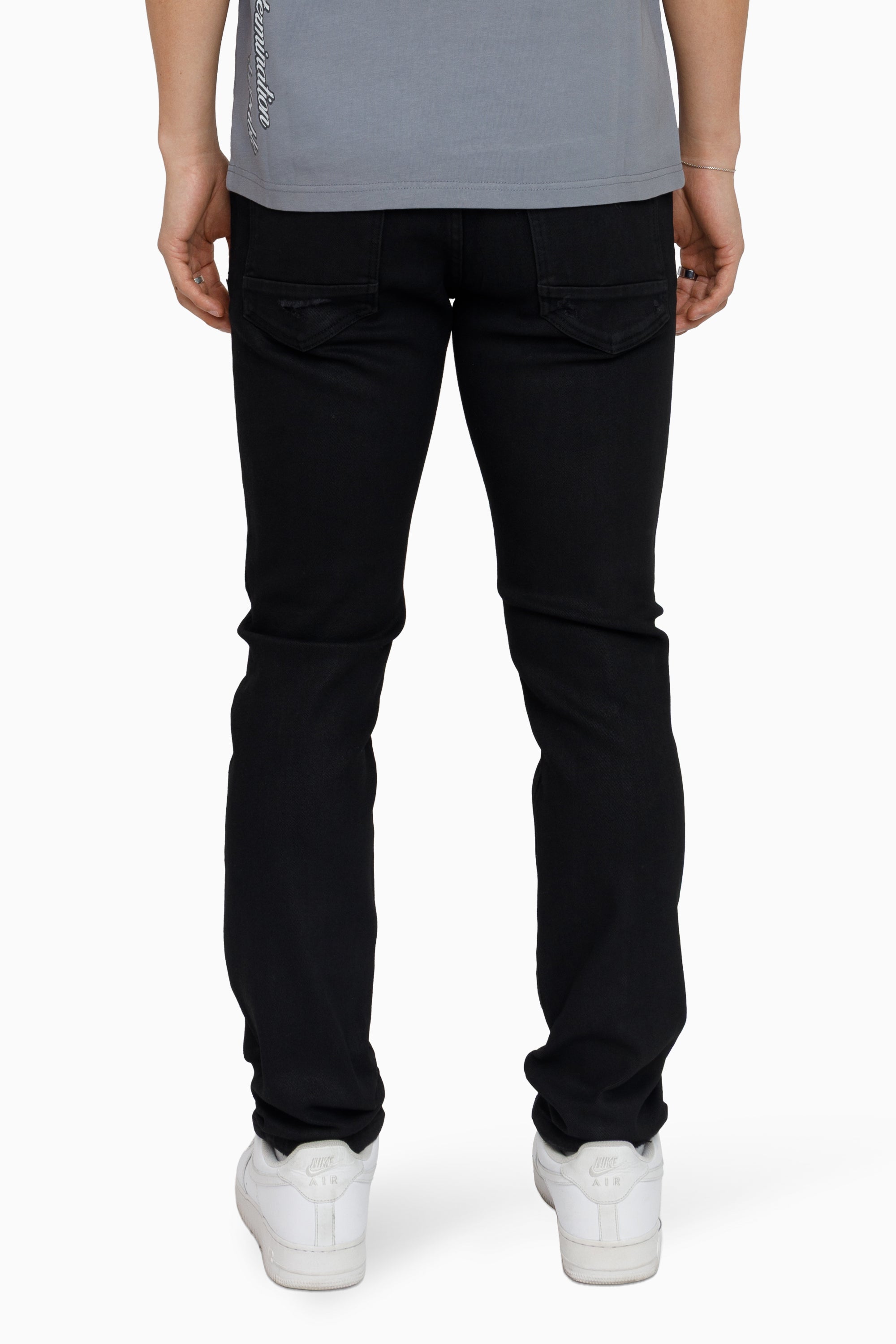 Rise To Reign Jeans - Glow Black