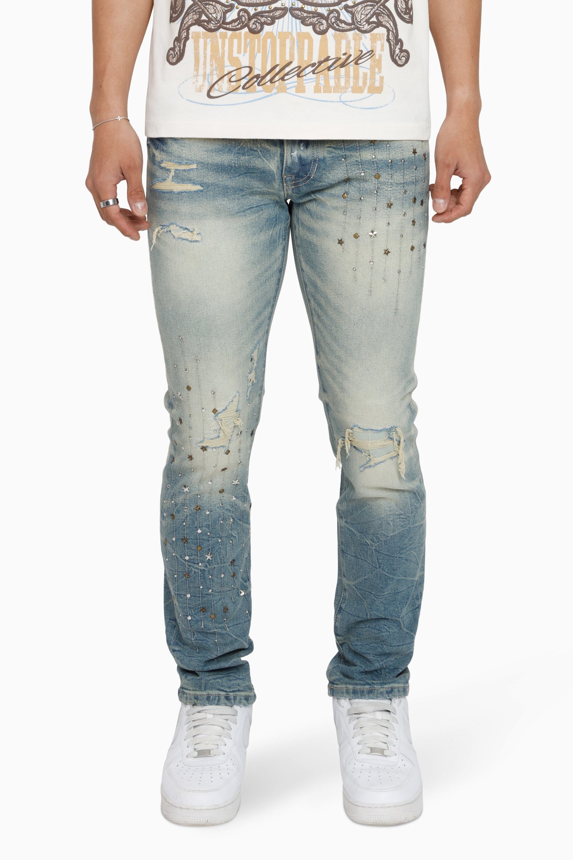 Rise To Reign Jeans - Owens Blue