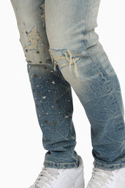 Rise To Reign Jeans - Owens Blue