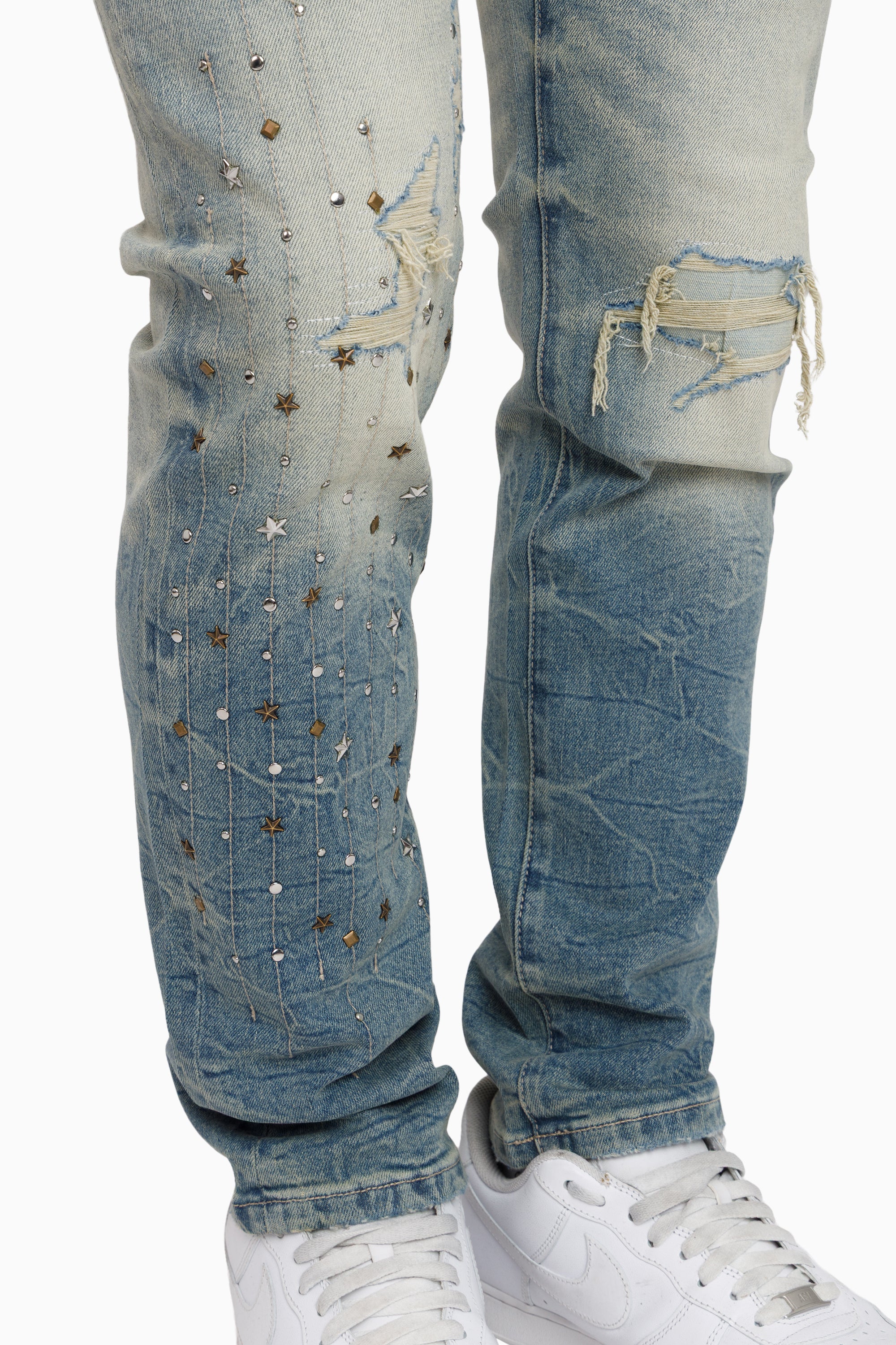 Rise To Reign Jeans - Owens Blue