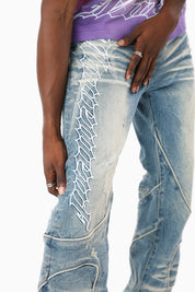 Movement Paneled Jeans - Cameron Blue