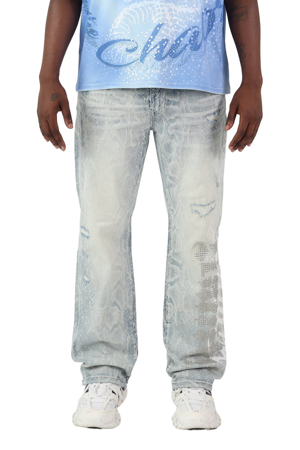 Sanity Python Jeans - Arrow Blue