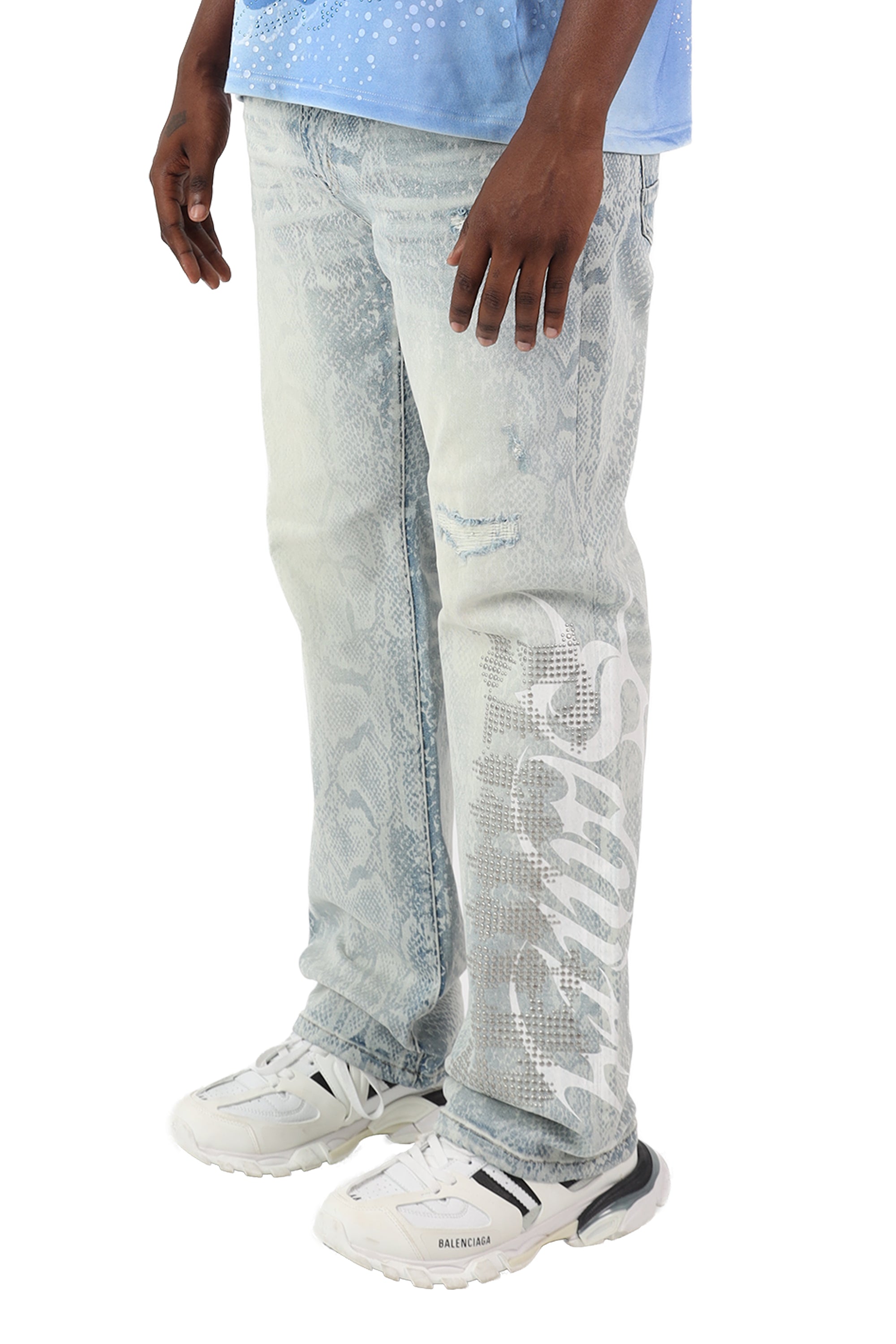 Sanity Python Jeans - Arrow Blue