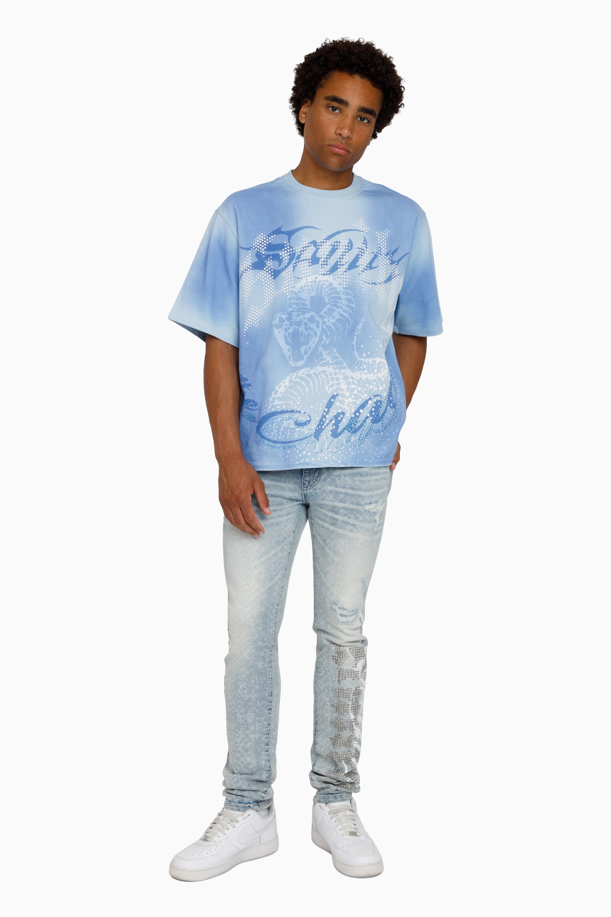 Sanity Python Jeans - Arrow Blue