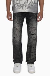 Sanity Python Jeans - Fossil Black