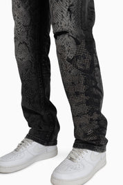 Sanity Python Jeans - Fossil Black