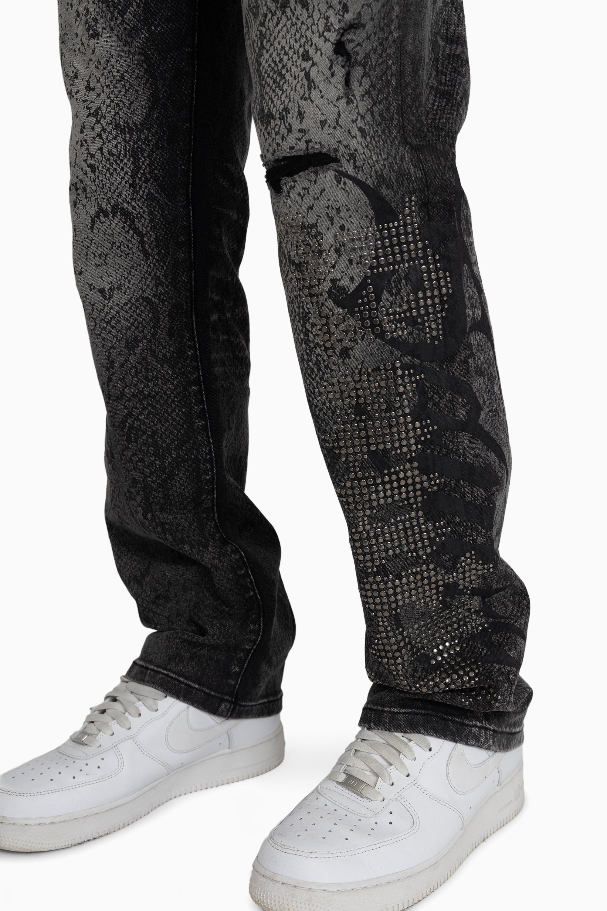 Sanity Python Jeans - Fossil Black