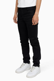 Essential Dry Effect Washed Jeans - Jet Black