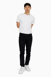 Essential Dry Effect Washed Jeans - Jet Black