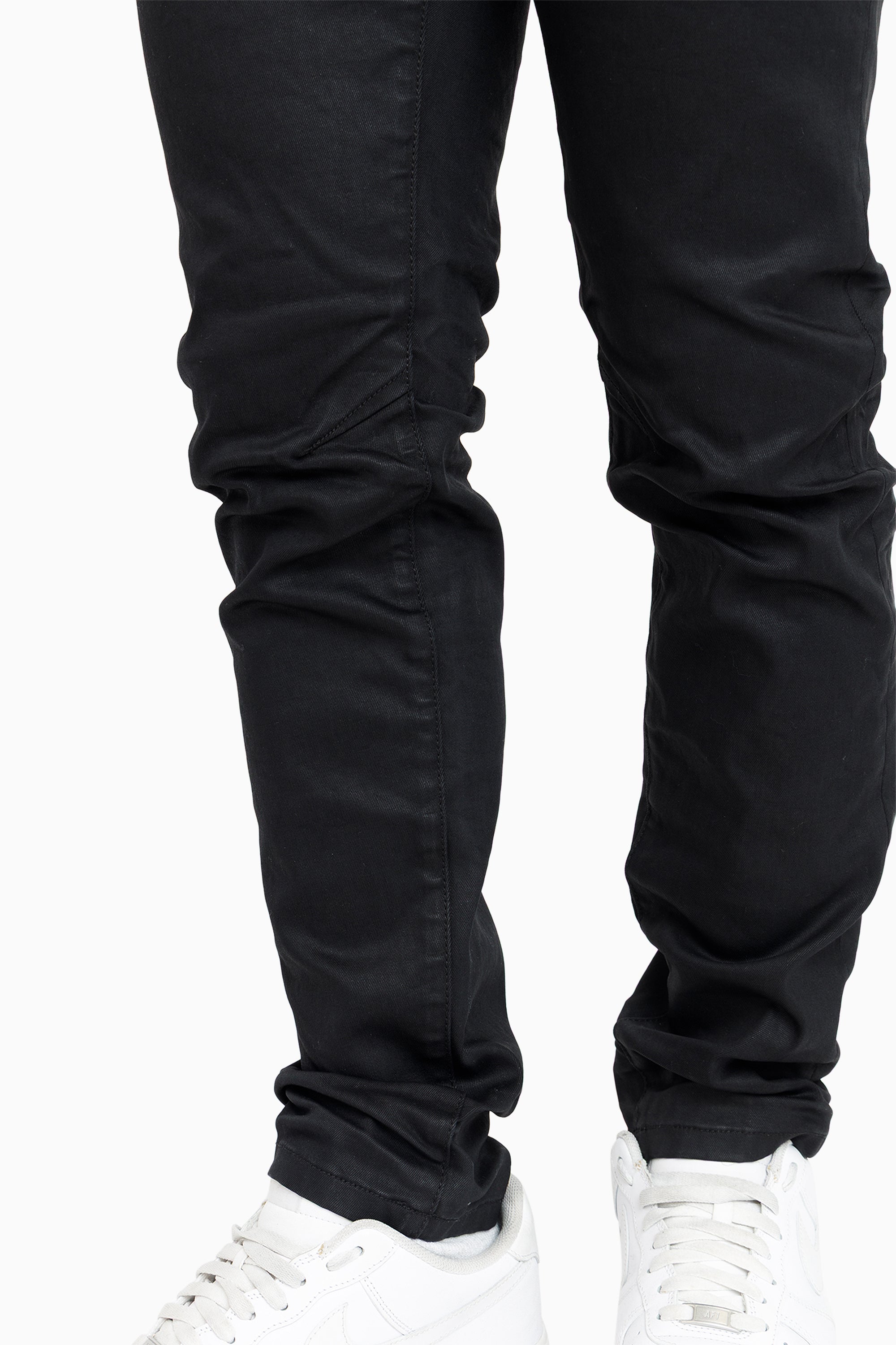 Essential Dry Effect Washed Jeans - Jet Black