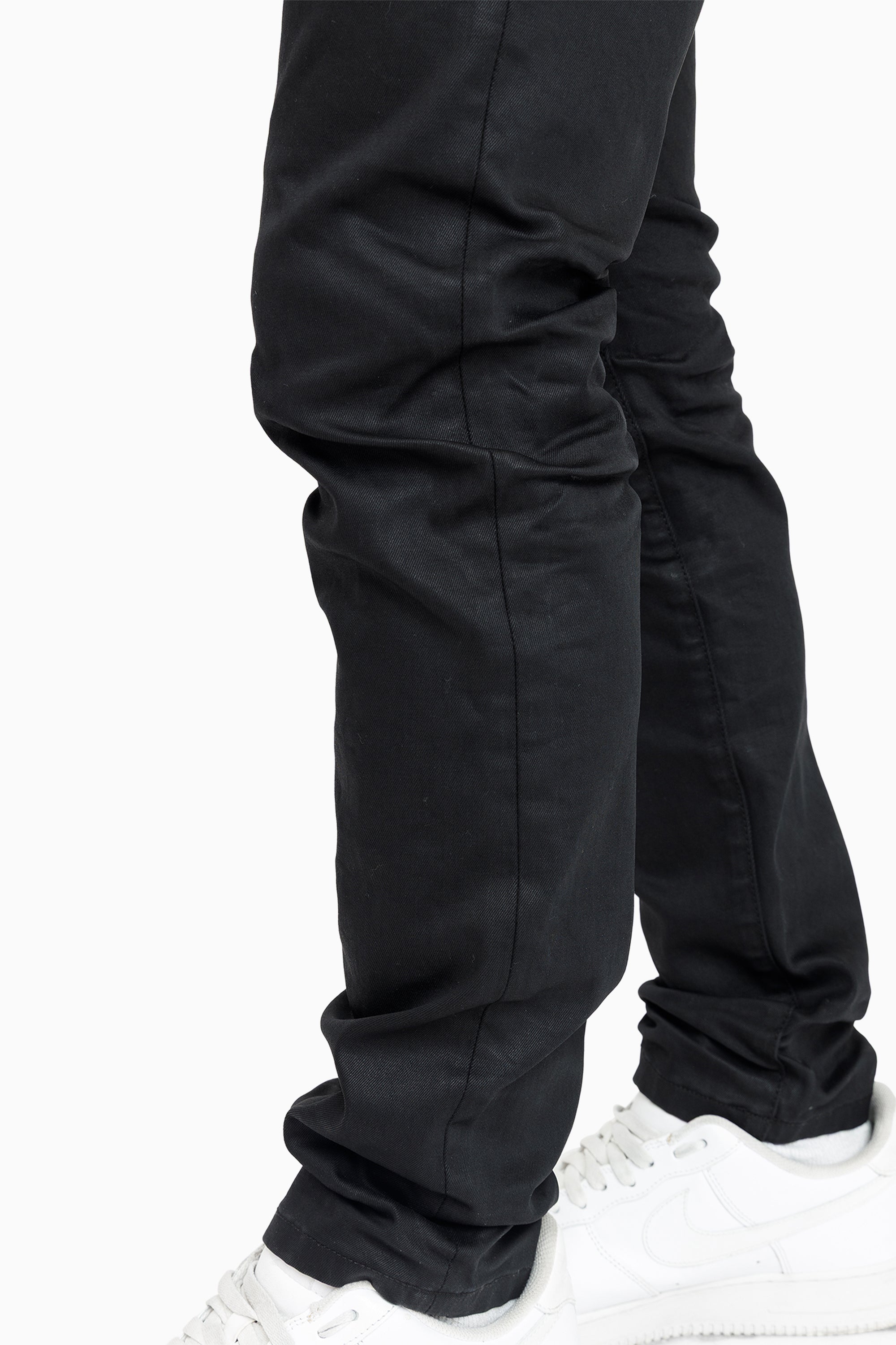 Essential Dry Effect Washed Jeans - Jet Black