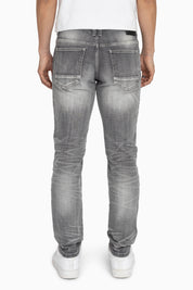 Essential Dry Effect Washed Jeans - Norwood Grey