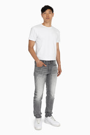Essential Dry Effect Washed Jeans - Norwood Grey