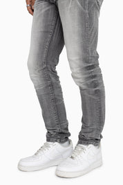 Essential Dry Effect Washed Jeans - Norwood Grey