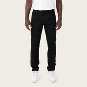 Slim Authentic Washed Jeans - Jet Black