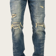 Slim Authentic Washed Jeans - Rhodin Blue