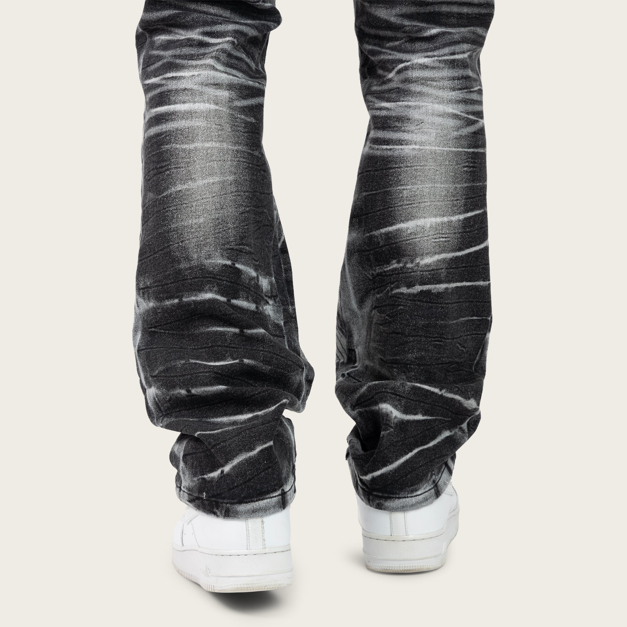 Straight 34 Racing Jeans - Cosmo Black
