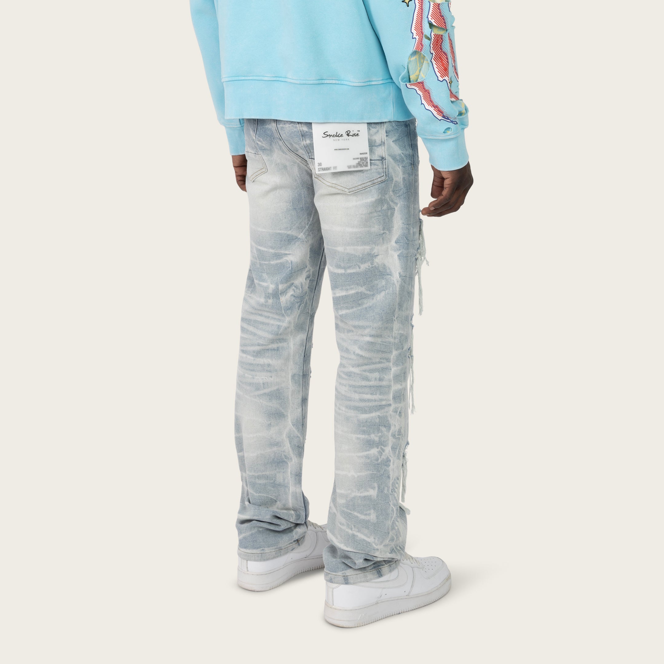 Straight 34 Racing Jeans - Romero Blue