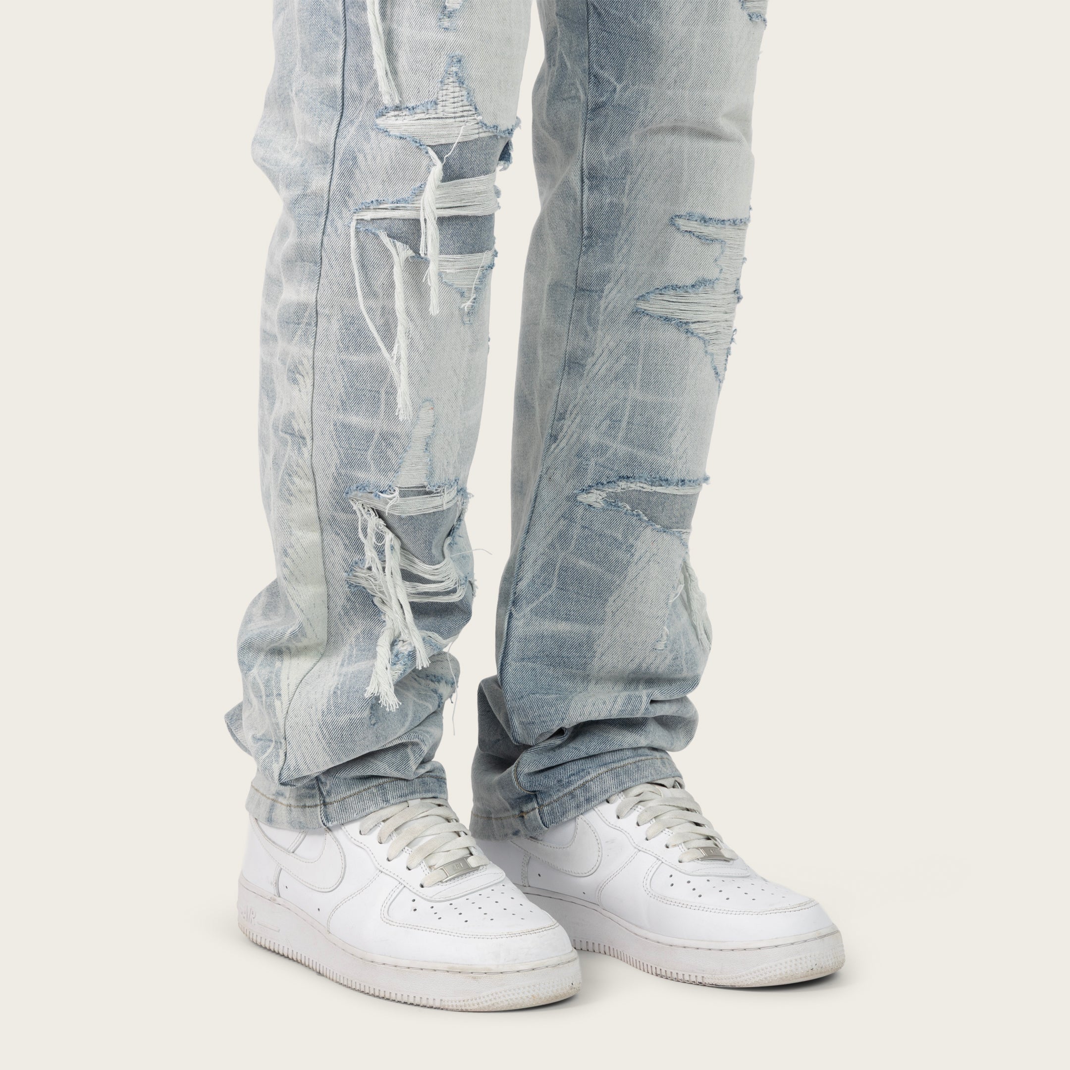 Straight 34 Racing Jeans - Romero Blue