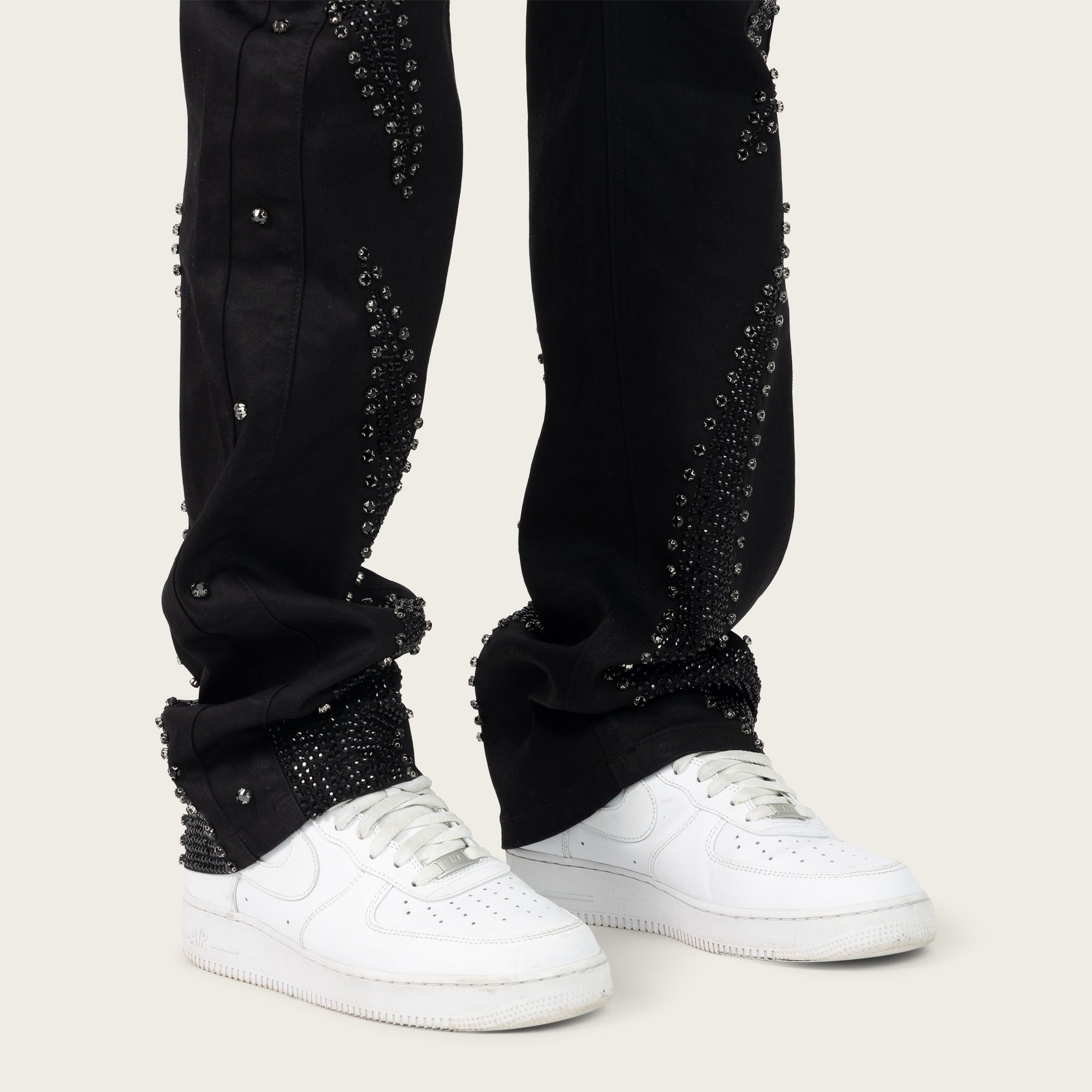 Straight 34 Gemstone Jeans - Jet Black