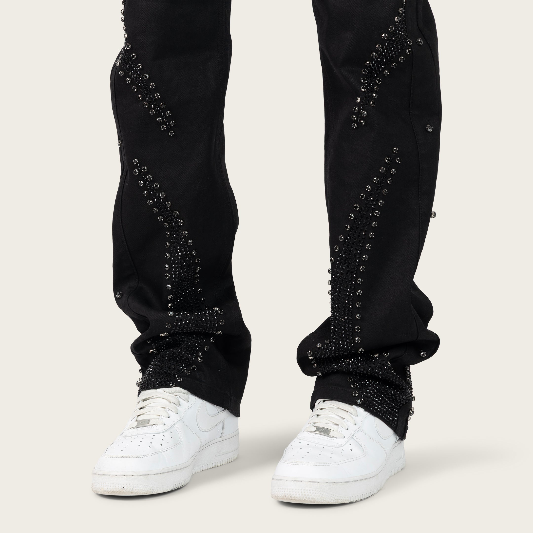 Straight 34 Gemstone Jeans - Jet Black