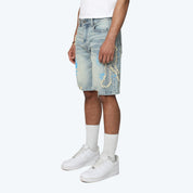 10" Havoc Jean Shorts - Margo Blue