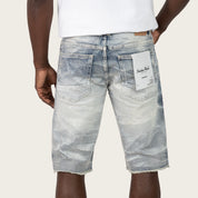 12" Slim Essential Jean Shorts - Farley Blue