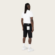 12" Slim Essential Jean Shorts - Glow Black
