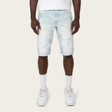 12" Slim Essential Jean Shorts - Peyton Blue