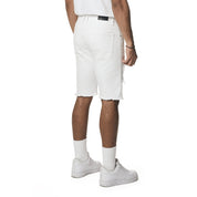 Smoke Rise Essential Jean Shorts - White