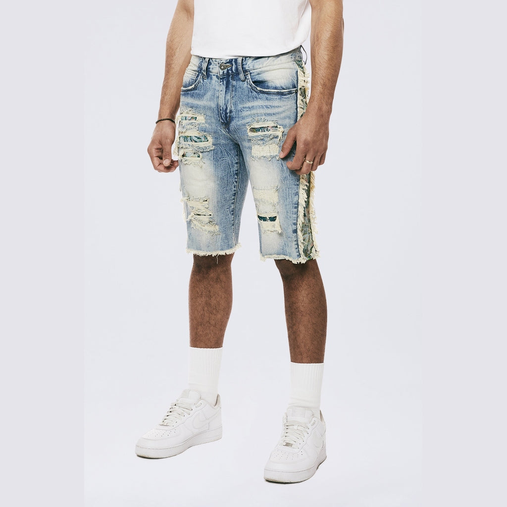 Smoke Rise Tapestry Insert Shorts - Teaneck Blue