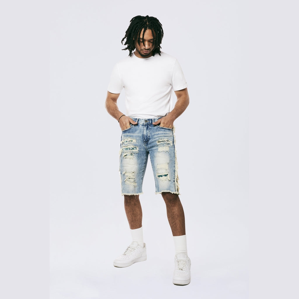 Smoke Rise Tapestry Insert Shorts - Teaneck Blue