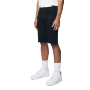 Smoke Rise Essential Jean Shorts - Jet Black